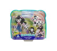 Coffret Enchantimals Poupée Cambrie Cow Et Les Vaches Ricotta Mac Cheese - Figurine 15cm Avec Animal Ferme - Mini-Poupee