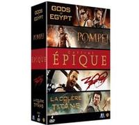 Coffret Épique : Pompéi + Gods Of Egypt + La Colère Des Titans + 300 : La Naissance D'un Empire - Pack