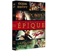 Coffret épique : Pompéi + Gods of Egypt + La Colère des Titans + 300 : la Naissance d'un Empire