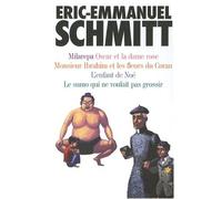 Eric-Emmanuel Schmitt – Coffret 5 volumes – Milarepa, Oscar et la dame rose – Albin Michel