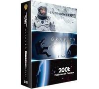Coffret 3 films Espace – Interstellar, Gravity et 2001 : L'odyssée de l'Espace – DVD – Warner Bros.