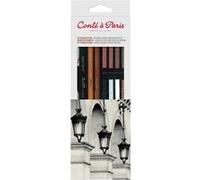 Conté à Paris Coffret Esquisse Étude – 12 carrés couleurs, crayons et accessoires