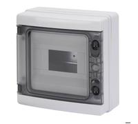 Coffret étanche - GEWISS - GW40102 - IP65 - 400V - 8 modules