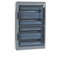 Coffret étanche Plexo³ 4x18 modules avec embouts perforation directe prémontés - LEGRAND - 1927