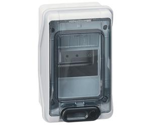 Coffret étanche PLEXO avec embouts à perforation directe prémontés gris 4 modules LEGRAND 001904