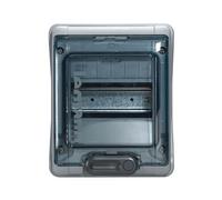 Legrand Coffret étanche Plexo 001906 – 6 modules, embouts prémontés, IP65 IK09, gris