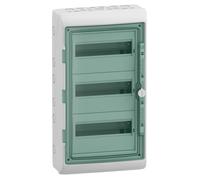 Coffret étanche - SCHNEIDER - Mureva - 340x610mm - 3 rangées x 12 modules - Gris - Plastique