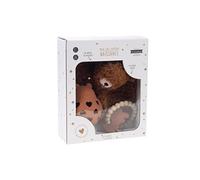 Coffret éveil Ourson 3 pièces - Amadeus - Marron - Silicone