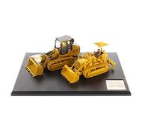 Coffret Evolution Series avec deux chargeuses sur chenilles CATERPILLAR le 977 et le 963k avec les conducteurs - DCM85559