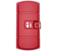 Coffret extincteur 6 kg ou 2 kg CO2 extérieur Rouge