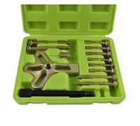 COFFRET EXTRACTEUR ARRACHE DAMPER, POULIE, PIGNON (13 PIECES)