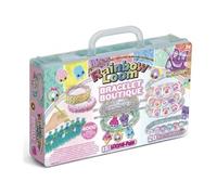 Bandai – Coffret automatique Rainbow Loom Boutique – 4000 élastiques, Beadmoji