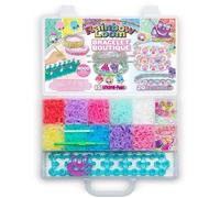 Bandai – Coffret automatique Rainbow Loom Boutique – 4000 élastiques, Beadmoji