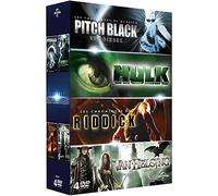 Coffret Fantastique : Pitch Black + Hulk + Les chroniques de Riddick + Van Helsing [Pack]
