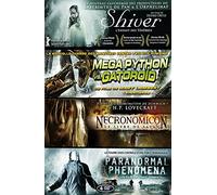 Coffret Fantastique : Shiver : l'enfant Mega Python vs. Gatoroid + Necronomicon : Le Livre des ténèbres + Paranormal Phenomena