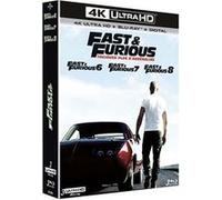 Coffret Fast and Furious 6 à 8 Blu-ray 4K Ultra HD E