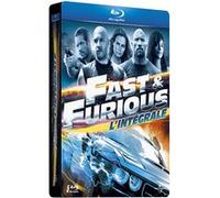 Fast And Furious - L'intégrale 5 Films - Pack Collector Boîtier Steelbook - Blu-Ray
