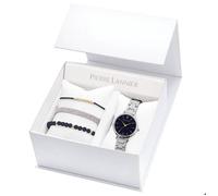 Coffret Femme CHOUQUETTE Argenté Cadran Bleu Bracelet Acier Argenté 12 MM