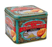 Coffret fer Collector de Palet Citron 500g - Biscuiterie La Mère Poulard
