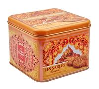 Coffret fer Mythique de Sablé Caramel 500g - Biscuiterie La Mère Poulard