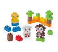 Ecoiffier Coffret construction 1367 Abrick, Ferme, 150 pièces, plastique résistant, dès 18 mois