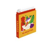 Coffret fiche - Soupes 40 fiches recettes - Collectif - Hachette Pratique - Coffret - Guide