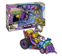 Teenage Mutant Ninja Turtles - Tortues Ninja, Buggy Véhicule Deluxe, Avec figurine 12 cm, Donatello, Pour les enfants dès 4 ans, T02001