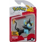 Coffret figurine pokemon luxio - figurine combat bleu et noire - set jouet garcon + 1 carte animaux Bleu