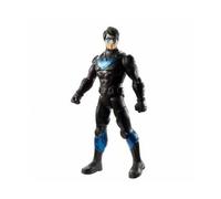 Coffret Figurine pour Nightwing 15cm - Serie Missions 80 Ans - DC - Super Heros - Set Jouet Garcon avec Carte Animal