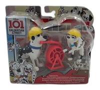 Coffret figurines 101 Dalmatiens pack pompier Mattel Multicolore G
