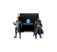 Coffret figurines Dc Comics Multiverse Omega et Batman Gold Label 18 cm McFarlan