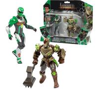 Coffret figurines - GORMITI - Scion et Gormiti associé Terre - Glen et Rockard - 15 cm - À partir de 4 ans - GRV193