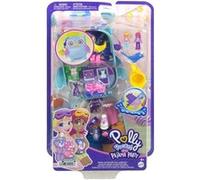 Polly Pocket Coffret Soirée Pyjama Chouette avec 2 Figurines, 12 Accessoires, 2 Accessoires Qui Changent De Couleur, Jeu D’Eau, Jouet Enfant, Dès 3 Ans, HKV37
