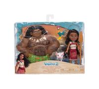 Jakks Pacific Coffret Cadeau Disney Vaiana 2 Vaiana Et Maui Poupée Disney Vaiana 2 15 Cm