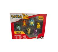 Coffret figurines Pokémon Jazwares x6 Battle Figure Pack