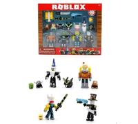 Coffret figurines Roblox 4 personnages articulés avec accessoires - Pack collector 6 cm