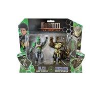 Coffret Figurines - - Scion Et Gormiti Associé Terre - Glen Et Rockard - 15 Cm - A Partir De 4 Ans - Grv193