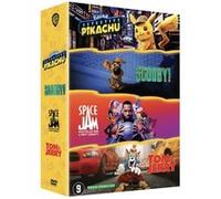 Coffret Famille : Pokémon Détective Pikachu, Scooby, Tom et Jerry, Space Jam – Warner Bros. – DVD