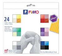 Coffret Fimo Effect Assortis 24 Demi Blocs 24x25 G / 8013 C 24-1