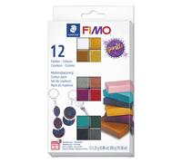 Coffret Fimo Effect Etincelle 12 Demi Blocs 12x25 G / 8013 C 12-4