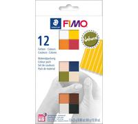 Coffret Fimo Soft Couleurs Naturelles 12 Demi Blocs 12x25 G / 8023 C 12-4