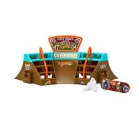 Coffret Fingerboard - Hot Wheels - Skatepark Stade - Conçu avec Tony Hawk - Enfant 5 ans et plus