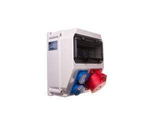 Coffret fixe 32A/5P 2xGS sans LUBLIN 9035004W