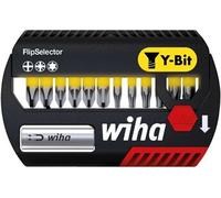 Wiha Jeu d'embouts 41827 – PH 2 PZ 1–3 T 10–T 40 Acier molybdène vanadium trempé 1 set