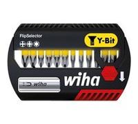 Wiha Jeu d'embouts 41827 – PH 2 PZ 1–3 T 10–T 40 Acier molybdène vanadium trempé 1 set