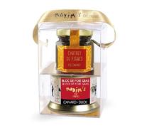 Coffret foie gras de canard et chutney de figues