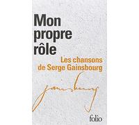 Coffret Folio "Mon propre rôle" - Gainsbourg - 2 volumes - L'intégrale des Paroles