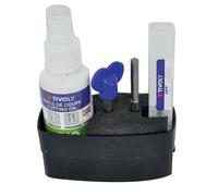 TIVOLY - Set Destructeur de Verrou - Lock Destroyer - 1 Foret Carbure court Ø 6mm + Huile de Coupe + Clé d'Ouverture