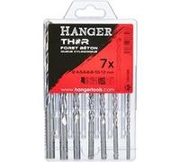 Coffret forets béton queue cylindrique THOR 7 pièces - Hanger - 155790 Noir G