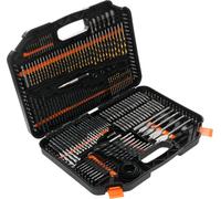 Coffret Forets Bit 246 pièces HSS CrV pour Bois Métal Béton